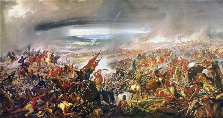 Batalha do Avaí, 1874 - 1877 - Pedro Américo