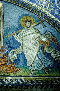 Martyrdom of St. Lawrence - Byzantine Mosaics