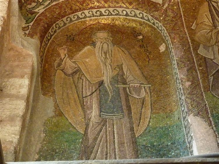 Монах, c.1300 - Візантійські Мозіїки
