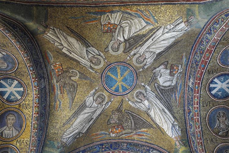 Cappella Arcivescovile, c.425 - 拜占庭馬賽克藝術