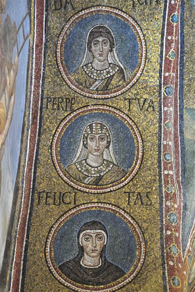 Erzbischöfliche Kapelle, c.425 - Byzantine Mosaics