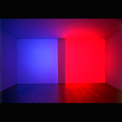 Orca, Blue-Red, 1969 - James Turrell