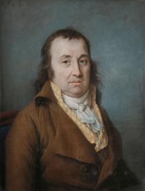 Portrait of Philippe Jacques Knoderer - Мари-Габриель Капе