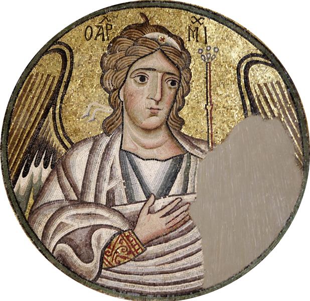 Святий Михаїл, c.1025 - Візантійські Мозіїки