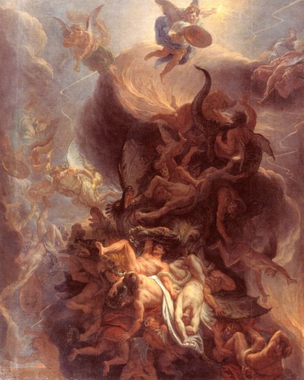 The Fall of the Rebel Angels, c.1685 - Шарль Лебрен