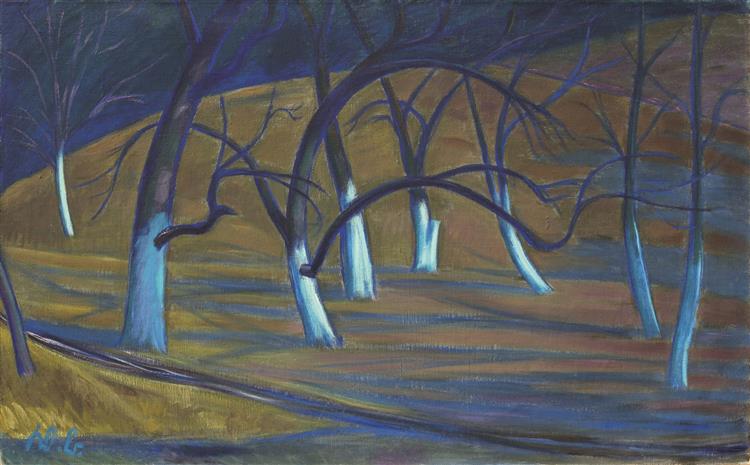 Rhythmus der Bäume, 1954 - Werner Berg