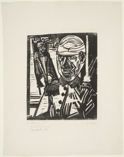 Two Wounded Men, 1915 - Erich Heckel