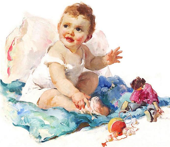 Baby, c.1924 - Хэддон Сандблом