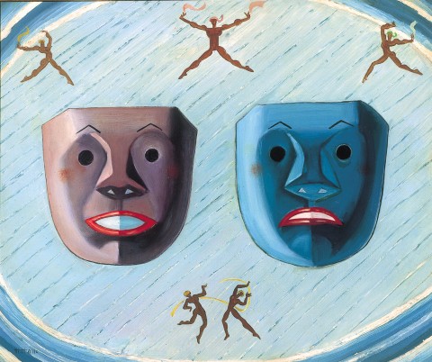 Máscaras, 1942 - Maruja Mallo