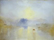 Norham Castle, Sunrise - J.M.W. Turner