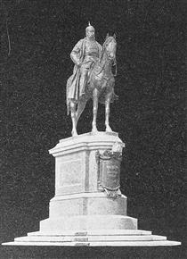Memorial to Emperor Wilhelm I. of Germany in Bernburg - Ludwig Manzel