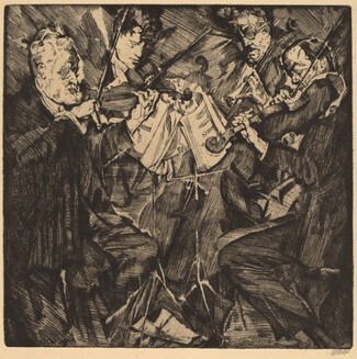 Rose Quartett, 1932 - Max Oppenheimer