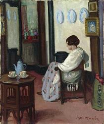 Woman in An Interior - Agnes Goodsir