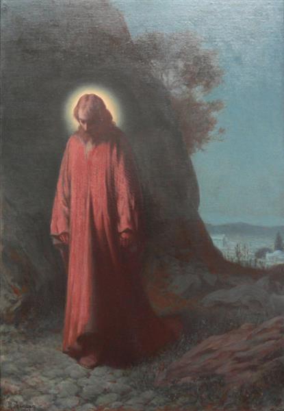 Cristo No Monte Das Oliveiras - Rodolfo Amoedo