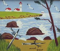 Lighthouse. Yarmouth County - Maud Lewis