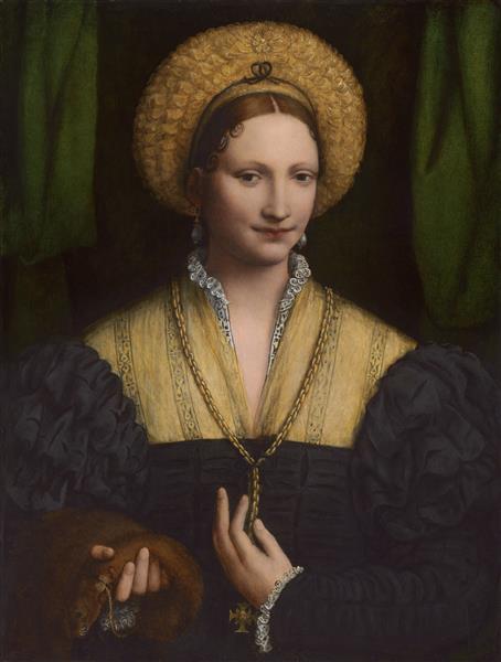 Portrait of a Lady, 1520 - Бернардино Луини