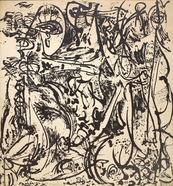 Echo (Number 25), 1951 - Jackson Pollock