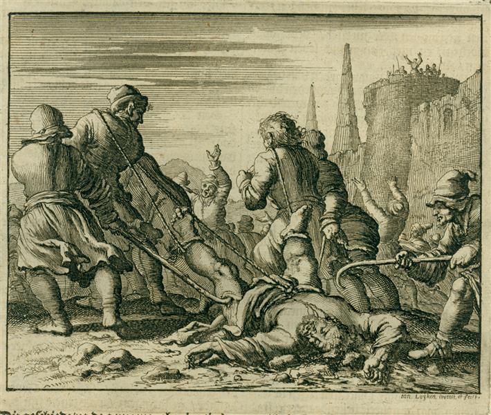 Death of Mark the Evangelist, Alexandria, AD 64 - Ян Луйкен