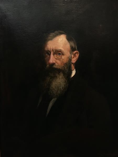 Self-Portrait, c.1900 - Ivan Mrkvička