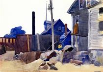 House on the Shore - Edward Hopper
