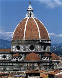 Dome of the Santa Maria del Fiore cathedral (Florence) - 布魯内萊斯基