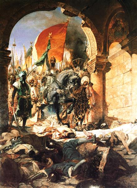 L'entrée Du Sultan  Mehmet Ii À Constantinople Le Vingt-neuf Mai 1453 - Benjamin Constant