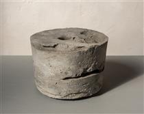 'Bung' - abstract sculpture art in concrete by Carlos Granger - Carlos Granger
