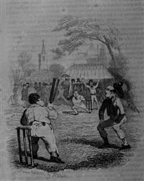 The Pickwick Papers, A Game of Cricket - Robert William Buss