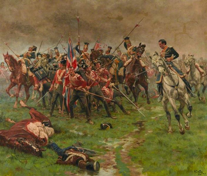 Battle of Albuera, 1890 - William Barnes Wollen