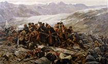 The Last Stand of the 44th Regiment at Gundamuck, 1842 - Уильям Барнс Уоллен