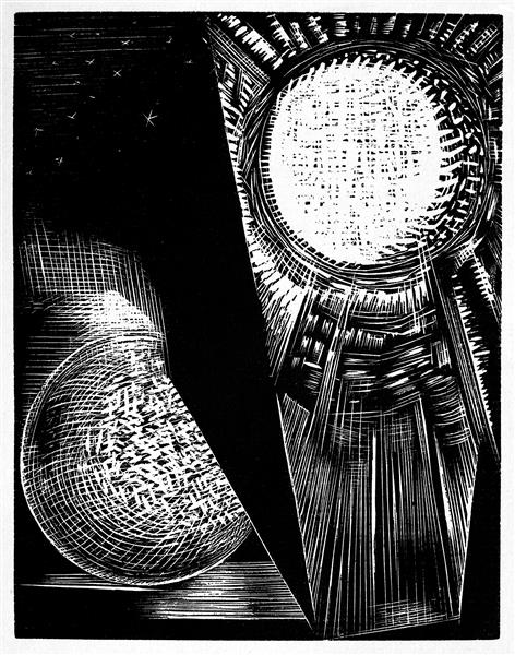 The Creation of Sun and Moon, 1924 - Paul Nash