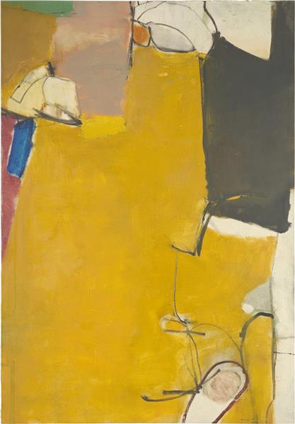 Untitled, 1951 - Ричард Дибенкорн