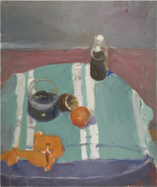 Still Life with Orange Peel, c.1955 - Річард Дібенкорн