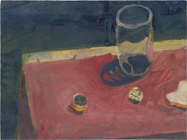 Untitled Lemons And Jar 1958 Richard Diebenkorn