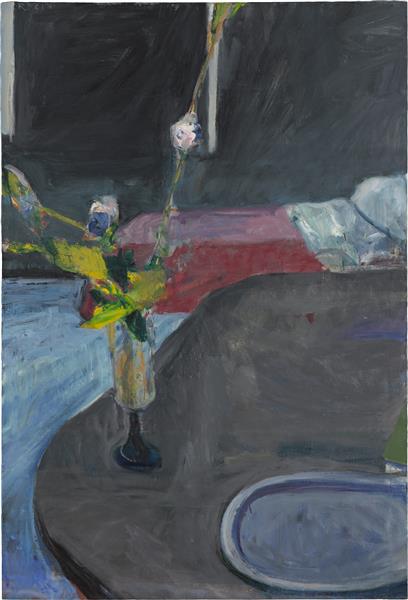 Interior with Flowers, 1961 - Richard Diebenkorn