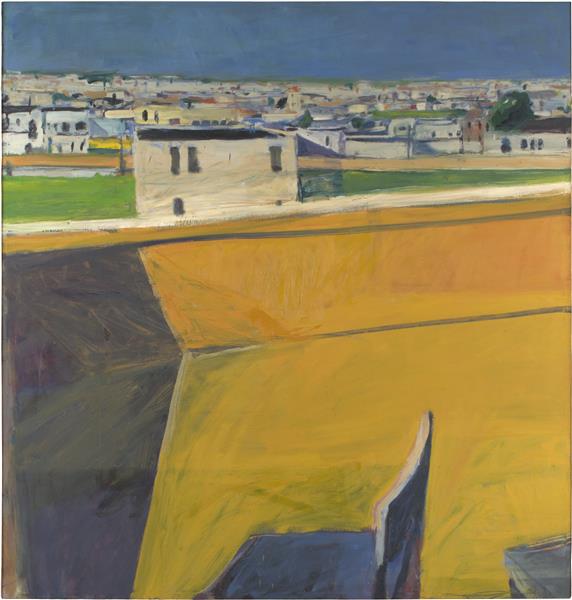 Yellow Porch, 1961 - Ричард Дибенкорн