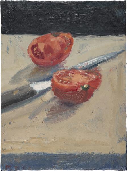 Knife + Tomato I, 1962 - Ричард Дибенкорн