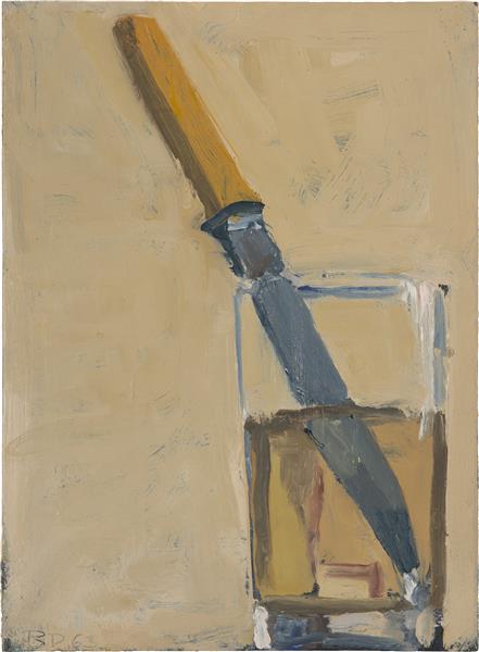Knife in a Glass, 1963 - Richard Diebenkorn