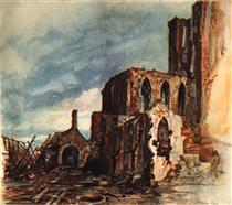 Ruin of a Monastery in Mesen - Адольф Гітлер