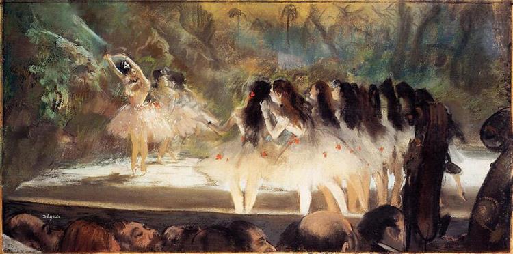 Ballet at the Paris Opéra, 1877 - 1878 - Edgar Degas