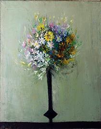 Flores en un jarrón - Marie-Thérèse Auffray