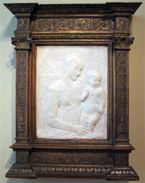 Madonna Col Bambino, c.1455 - c.1460 - Desiderio da Settignano