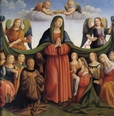 Madonna Della Misericordia E Donatori - Francesco Botticini