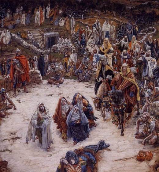 What Our Saviour Saw from the Cross (or Christ Consoling the Wanderers) - James Tissot