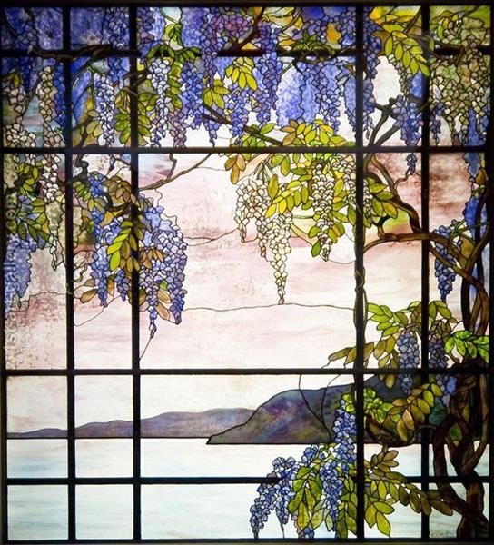 View of Oyster Bay - Louis Comfort Tiffany