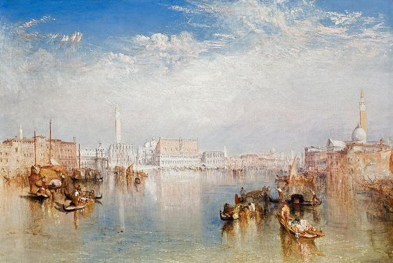 View of Venice. The Ducal Palace, Dogana and Part of San Giorgio, 1841 - J.M.W. Turner