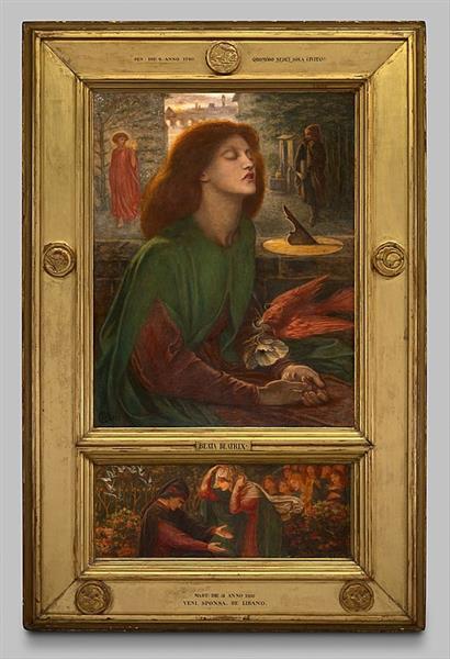 Beata Beatrix, 1871 - 1872 - Dante Gabriel Rossetti