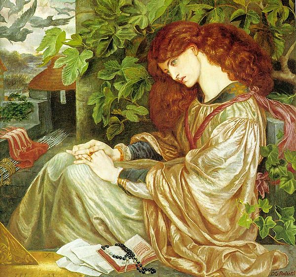 Pia de' Tolomei, c.1868 - Dante Gabriel Rossetti
