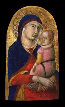 Madonna with Chid - Pietro Lorenzetti