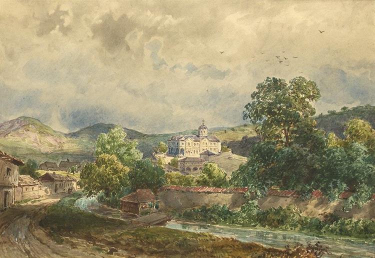 Kalofer Monastery, c.1885 - Felix Philipp Kanitz